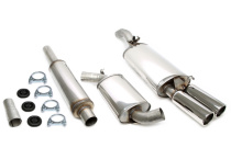 Volkswagen Golf II 19E 1985-1991 Rostfritt Sportavgassystem Catback TA Technix